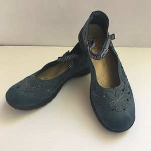 Earth Spirit Flower Casual Sport Mary Jane Shoes